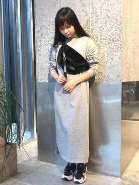 NUIさん（レディース・158cm）の秋コーディネート