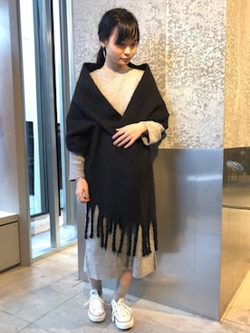 NUIさん（レディース・158cm）の冬コーディネート