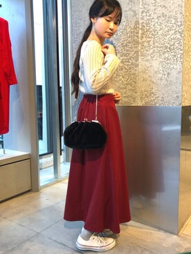 NUIさん（レディース・158cm）の冬コーディネート