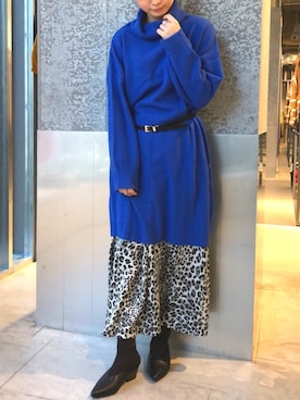 NUIさん(レディース・158cm)の冬コーディネート