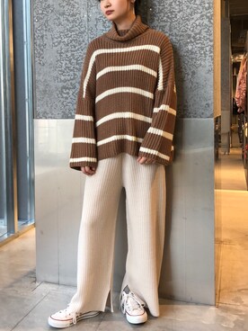 NUIさん（レディース・158cm）の冬コーディネート