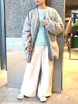 NUIさん（レディース・158cm）の冬コーディネート