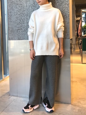 NUIさん（レディース・158cm）の冬コーディネート