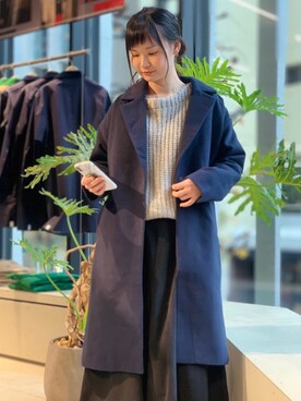 NUIさん（レディース・158cm）の冬コーディネート