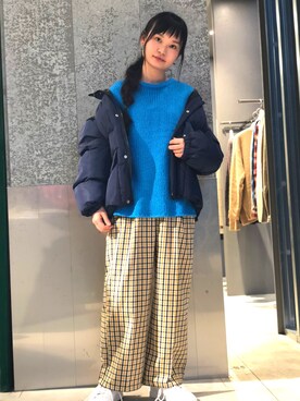 NUIさん（レディース・158cm）の冬コーディネート