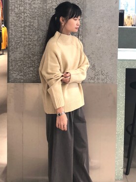 NUIさん（レディース・158cm）の冬コーディネート