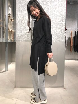 NUIさん（レディース・158cm）の冬コーディネート