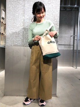 NUIさん（レディース・158cm）の冬コーディネート