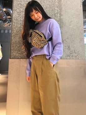 NUIさん(レディース・158cm)の冬コーディネート