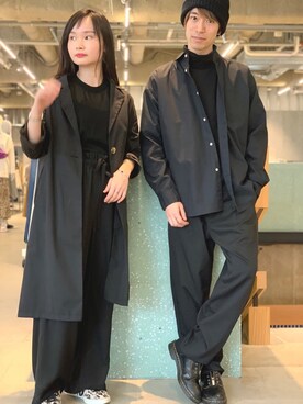 NUIさん（レディース・158cm）の冬コーディネート