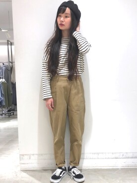 NUIさん（レディース・158cm）の春コーディネート