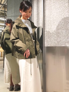 NUIさん(レディース・158cm)の春コーディネート