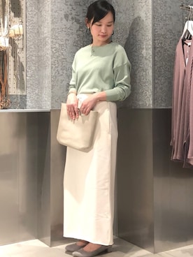 NUIさん（レディース・158cm）の春コーディネート