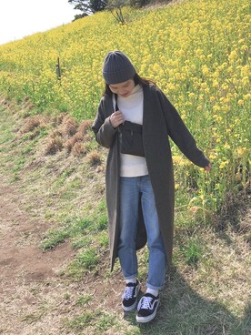 NUIさん（レディース・158cm）の春コーディネート