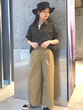 NUIさん(レディース・158cm)の春コーディネート