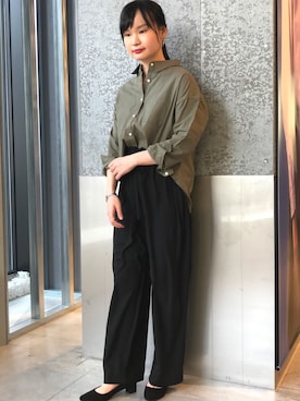 NUIさん（レディース・158cm）の春コーディネート