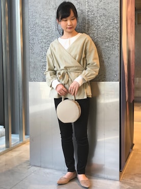 NUIさん（レディース・158cm）の春コーディネート