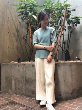 NUIさん（レディース・157cm）の夏コーディネート