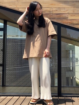 NUIさん（レディース・158cm）の春コーディネート