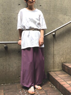 NUIさん（レディース・158cm）の夏コーディネート