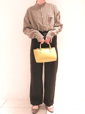 NUIさん（レディース・158cm）の秋コーディネート