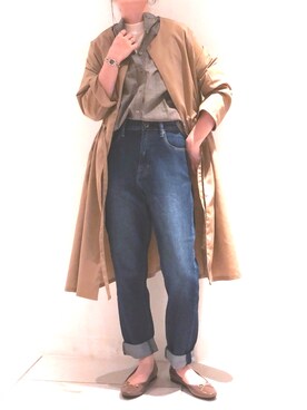 「koe（コエ）のアイテム（その他アウター）」を使った、NUIさん（レディース・158cm）の夏コーディネート