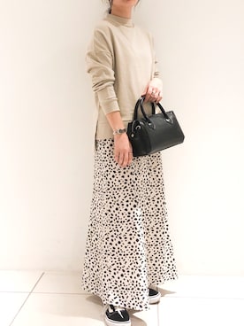 NUIさん（レディース・158cm）の秋コーディネート