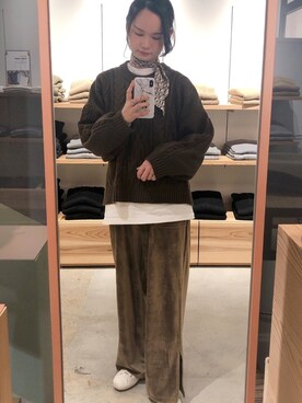 NUIさん（レディース・158cm）の秋コーディネート