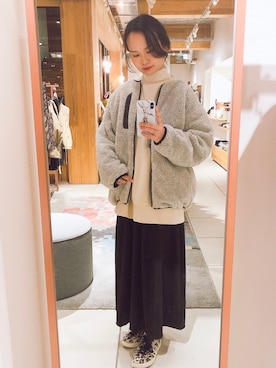 NUIさん（レディース・158cm）の秋コーディネート