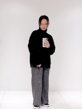 NUIさん（レディース・158cm）の冬コーディネート