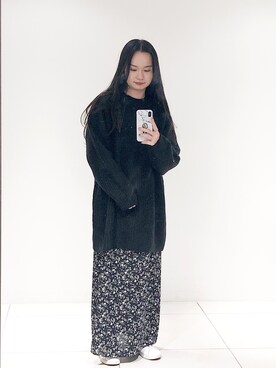 NUIさん(レディース・158cm)の冬コーディネート