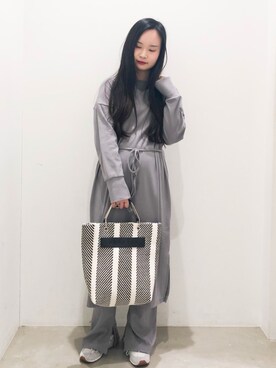 NUIさん（レディース・158cm）の春コーディネート