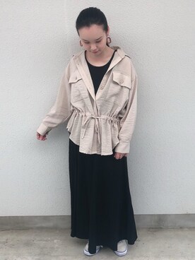 NUIさん（レディース・158cm）の夏コーディネート