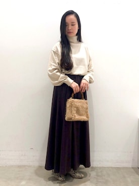 NUIさん(レディース・158cm)の秋コーディネート