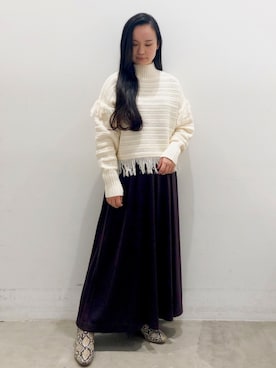 NUIさん(レディース・158cm)の秋コーディネート