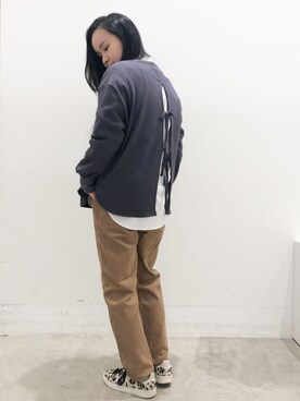 NUIさん（レディース・158cm）の秋コーディネート