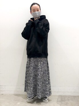 NUIさん（レディース・158cm）の冬コーディネート