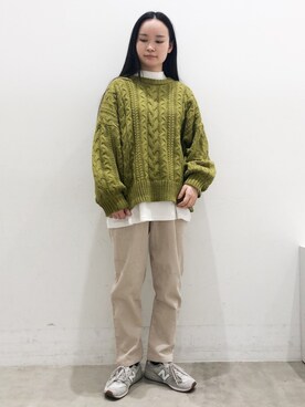NUIさん(レディース・158cm)の冬コーディネート