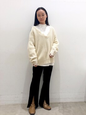 NUIさん(レディース・158cm)の冬コーディネート