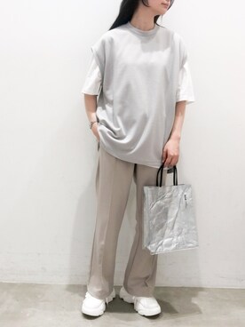 NUIさん（レディース・158cm）の春コーディネート