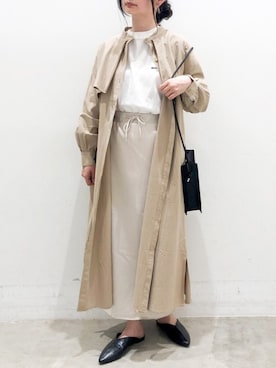 NUIさん（レディース・158cm）の春コーディネート