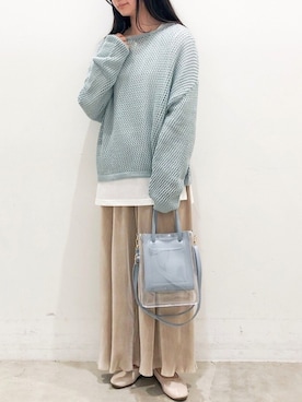 NUIさん(レディース・158cm)の春コーディネート