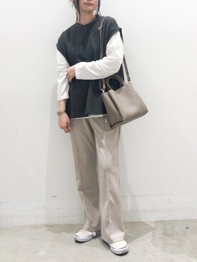 NUIさん（レディース・158cm）の春コーディネート