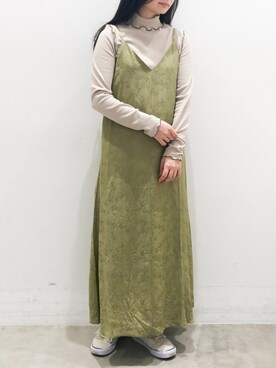 NUIさん（レディース・158cm）の春コーディネート