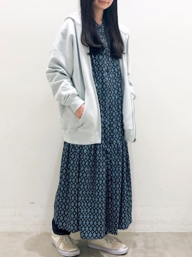 NUIさん（レディース・158cm）の春コーディネート