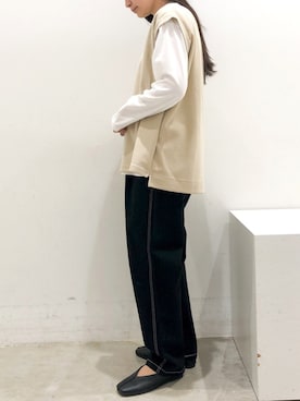 NUIさん（レディース・158cm）の冬コーディネート