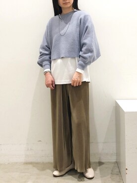 NUIさん(レディース・158cm)の冬コーディネート