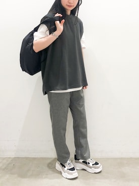 NUIさん（レディース・158cm）の春コーディネート