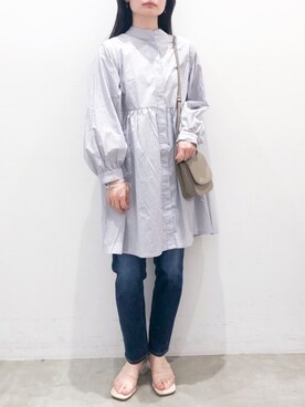 NUIさん（レディース・158cm）の春コーディネート