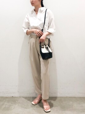 NUIさん（レディース・158cm）の春コーディネート